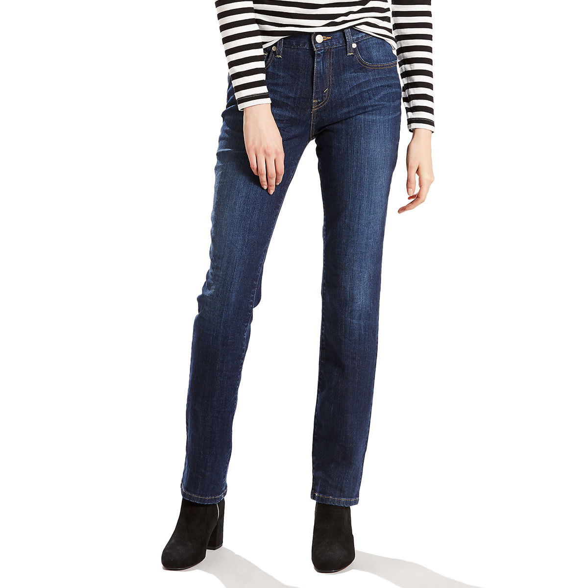 505 straight leg levi's womens