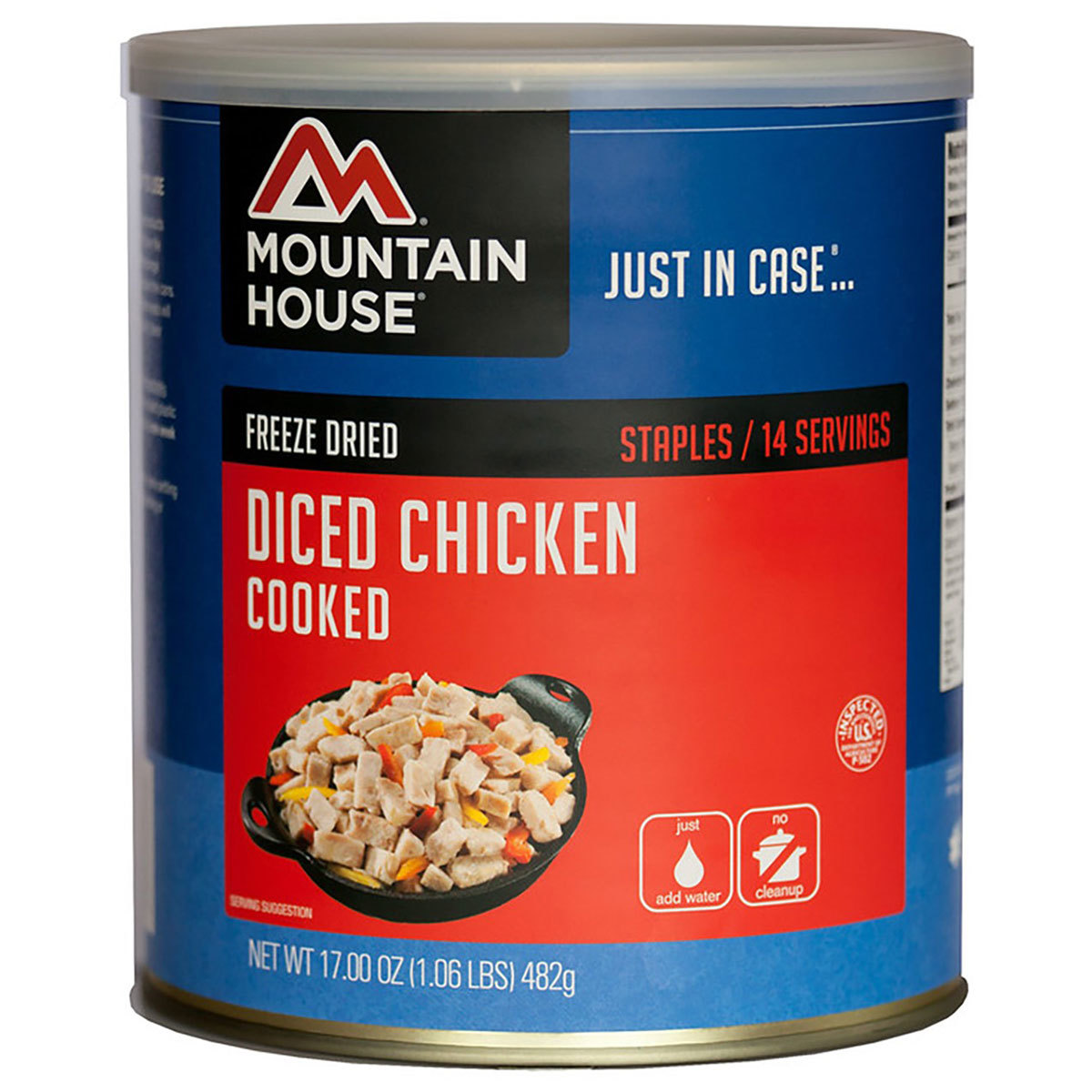 Mountain House Diced Chicken, #10 Can