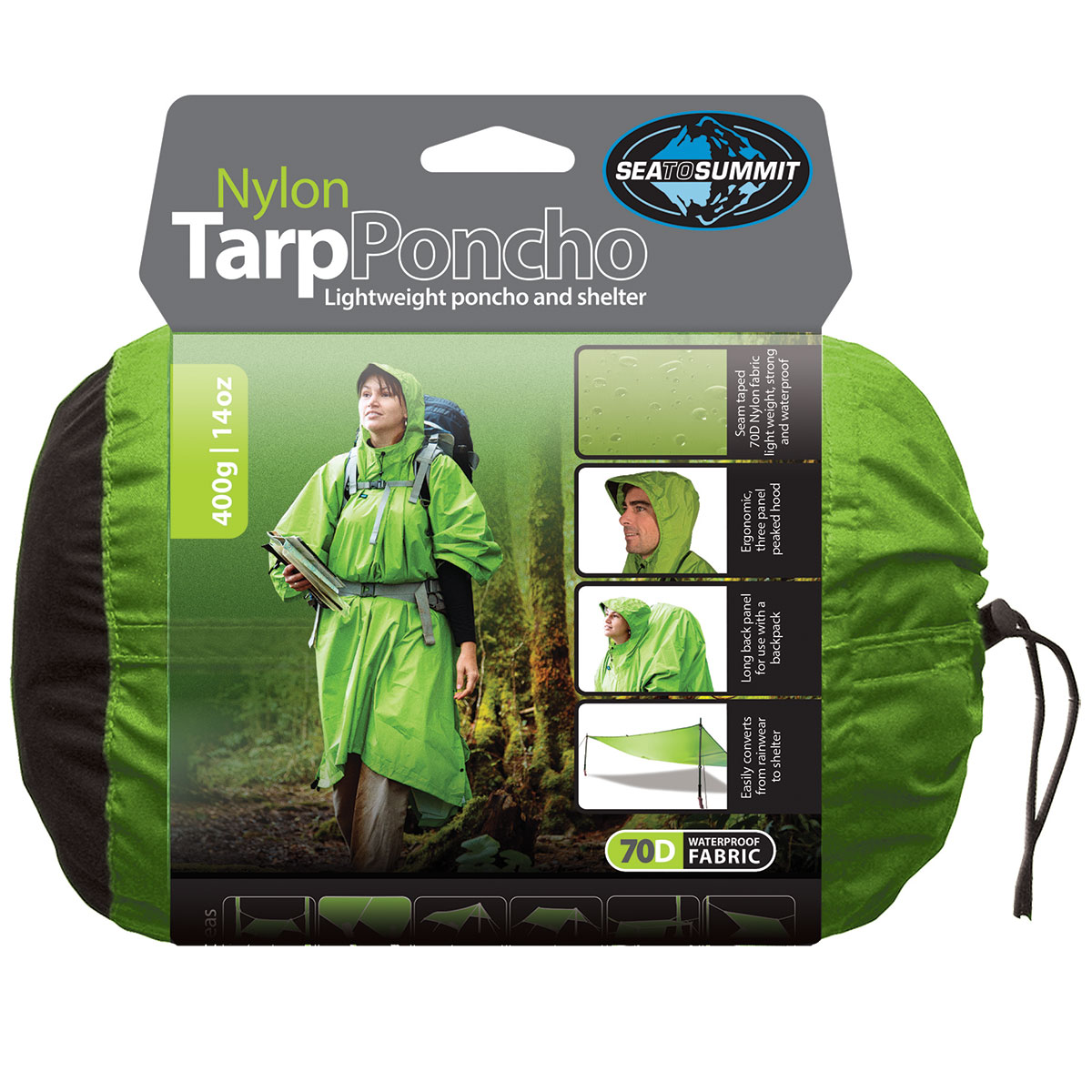 Sea To Summit Nylon Tarp Poncho