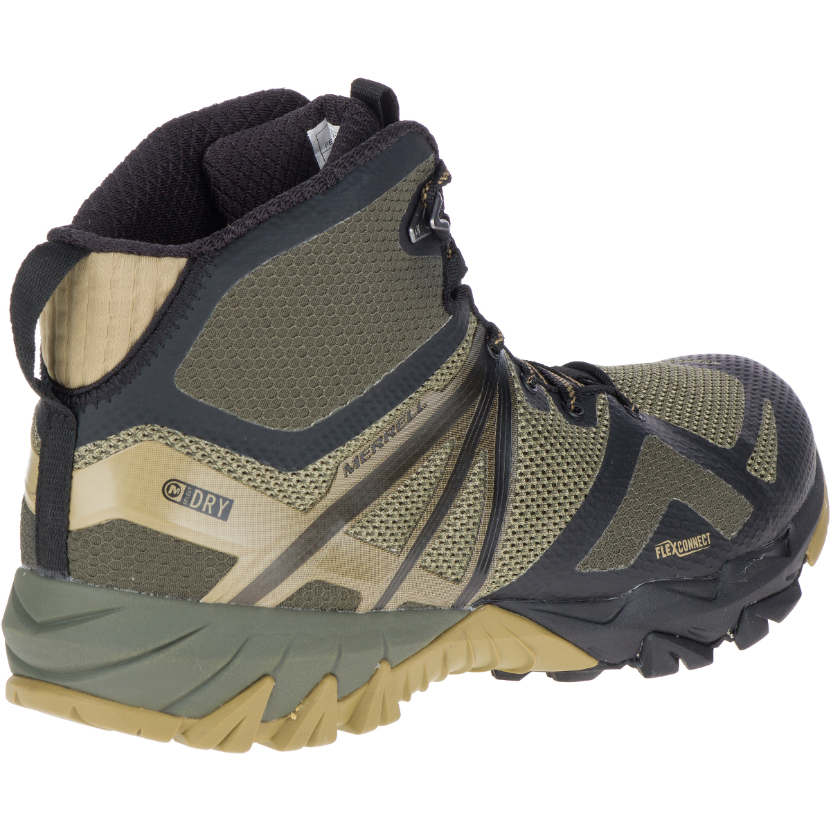 merrell men's mqm flex mid waterproof hiking boots