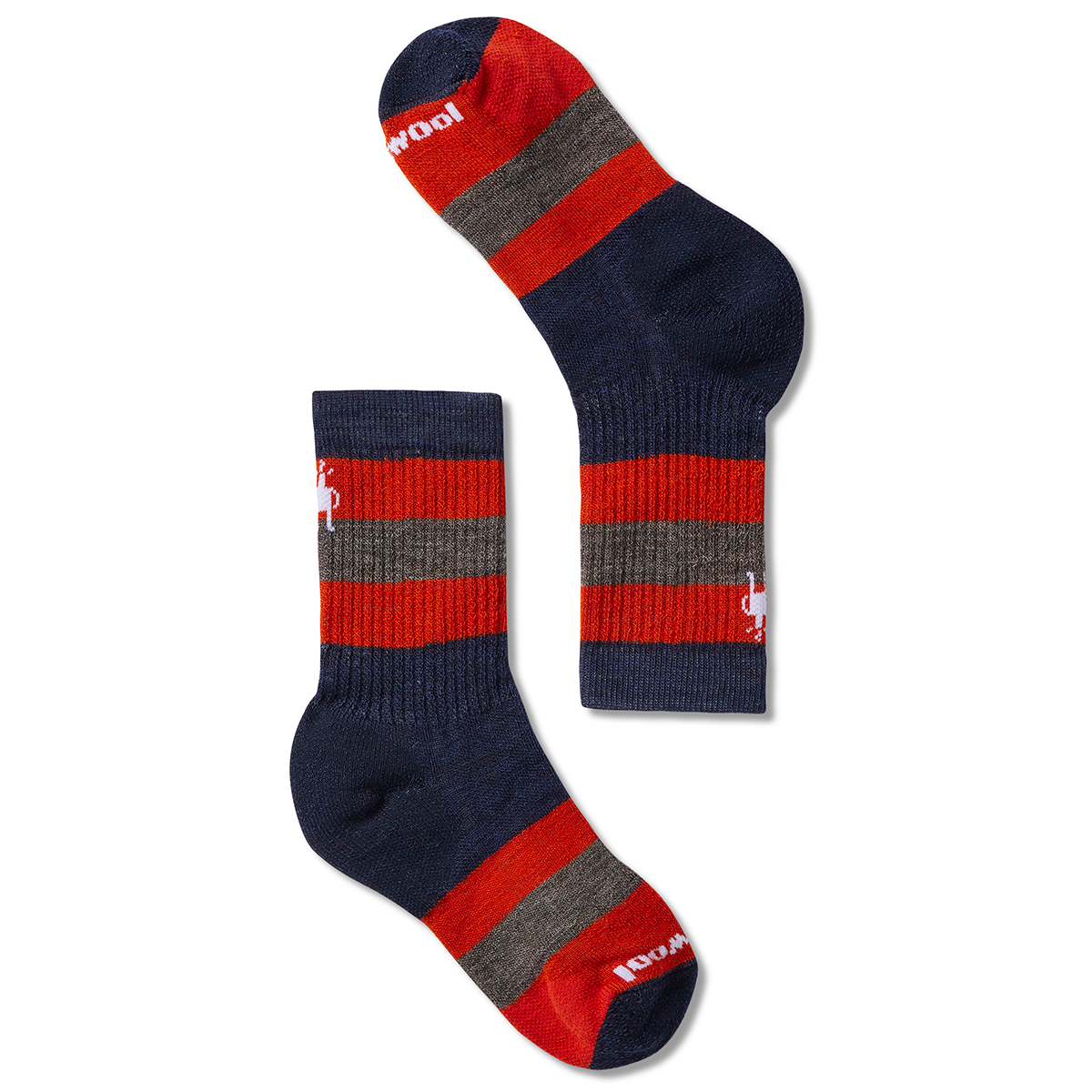 Smartwool Kids' Striped Hike Medium Crew Socks