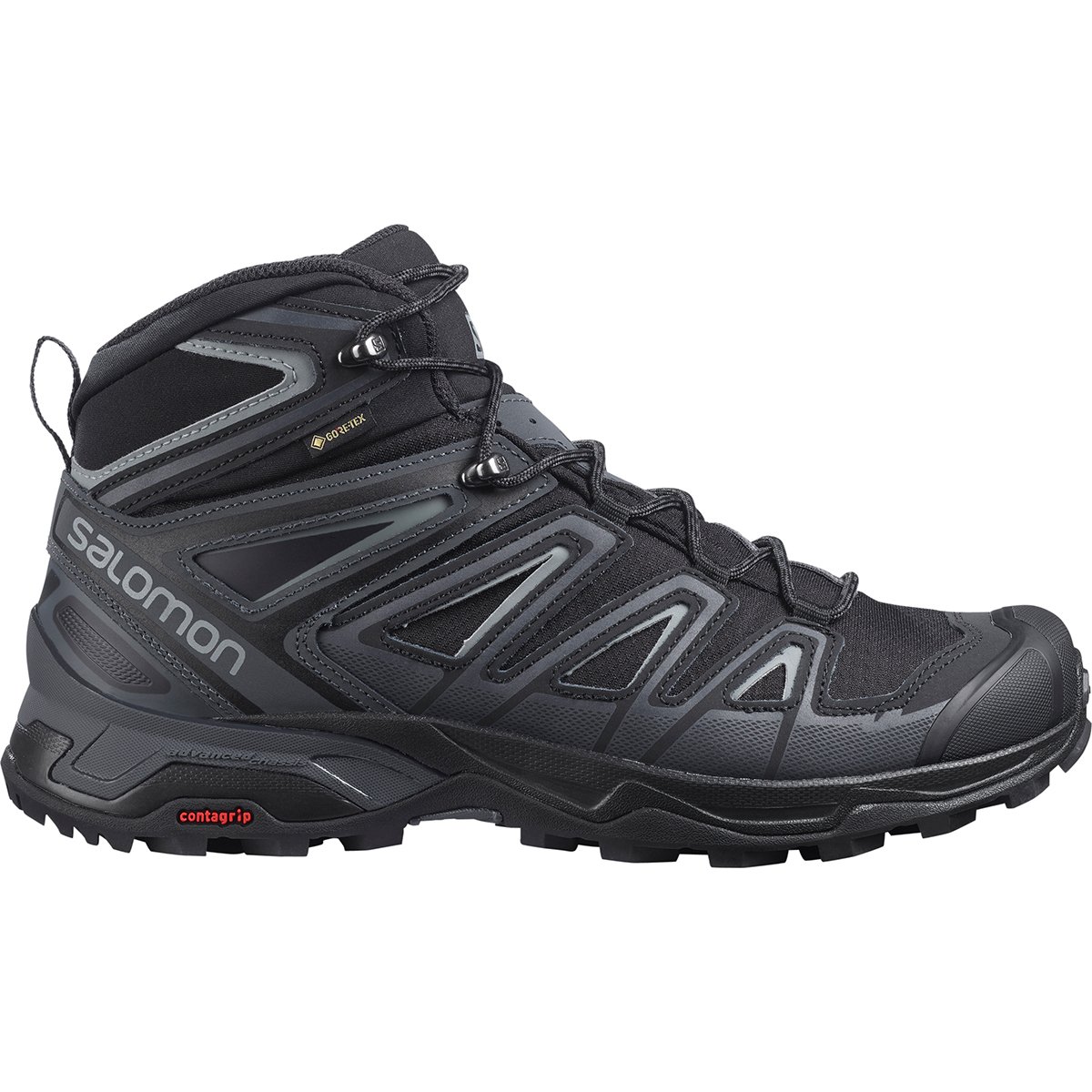 SALOMON Men's X Ultra 3 Mid GTX Waterproof Hiking Boots, Wide