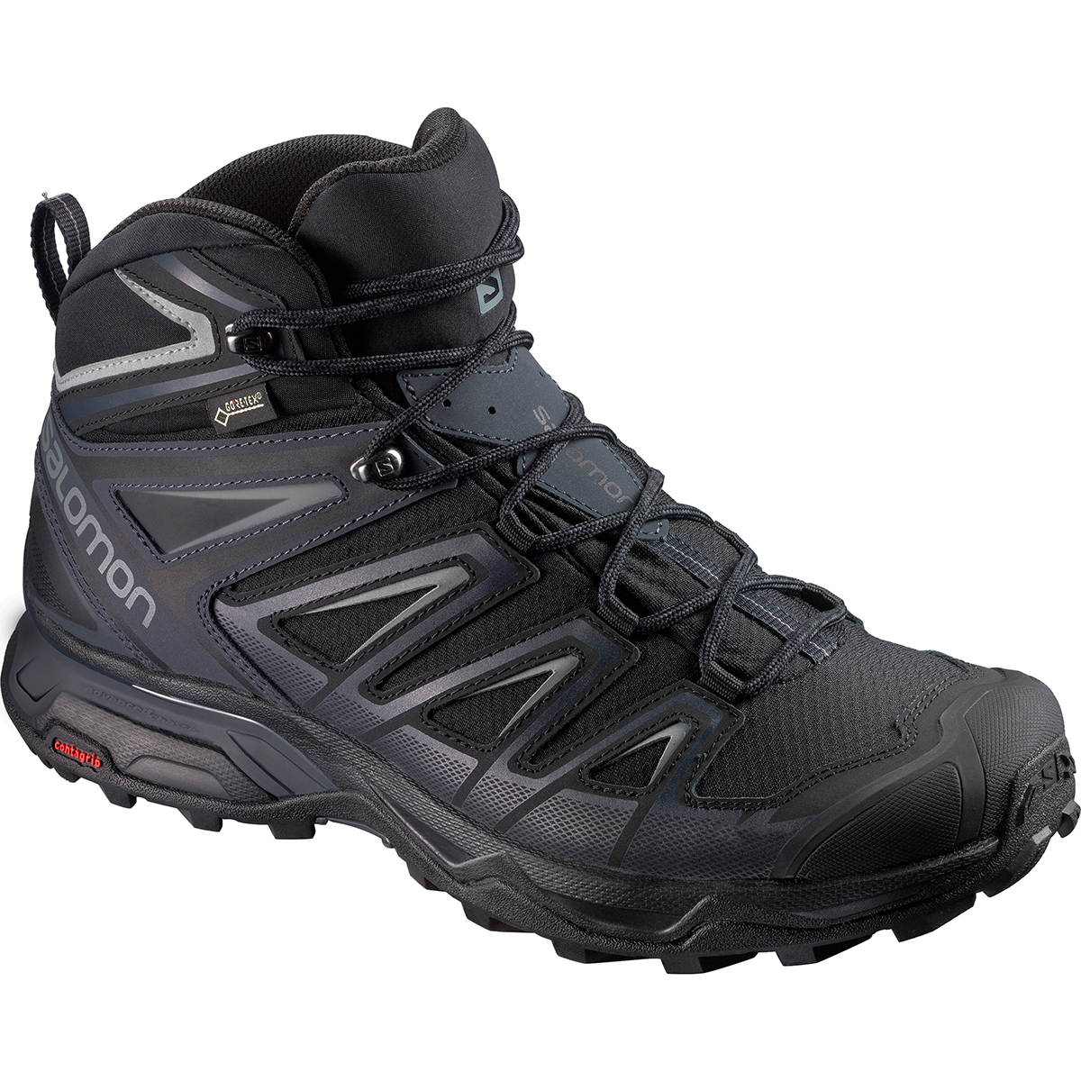 Salomon Men's X Ultra 3 Mid Gtx Waterproof Hiking Boots, Wide - Size 13