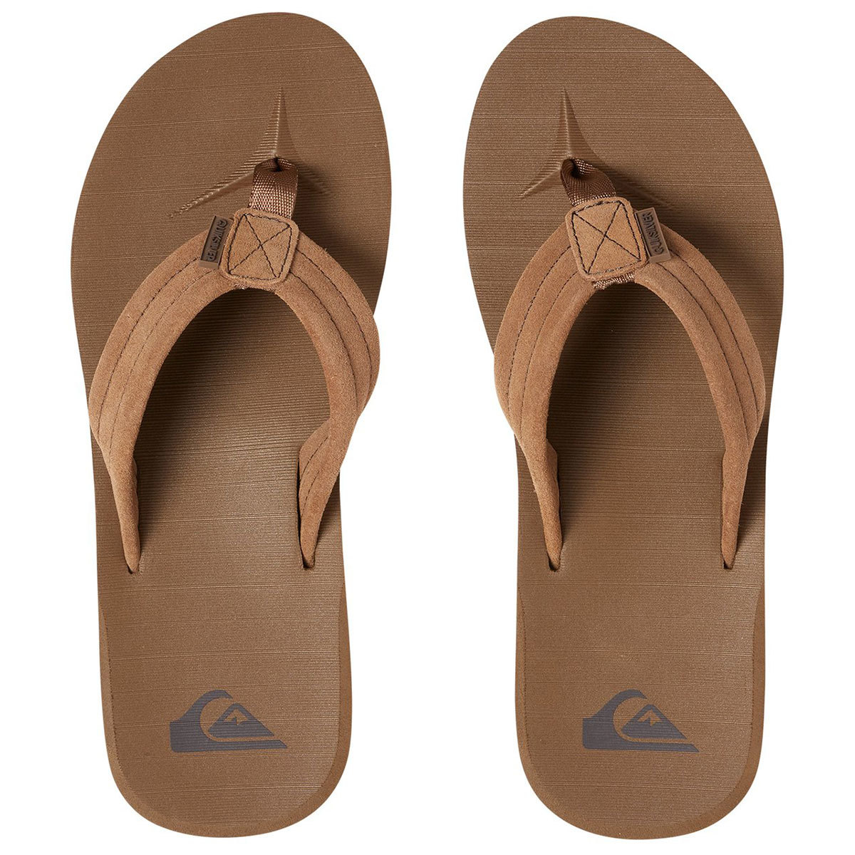 boys brown flip flops