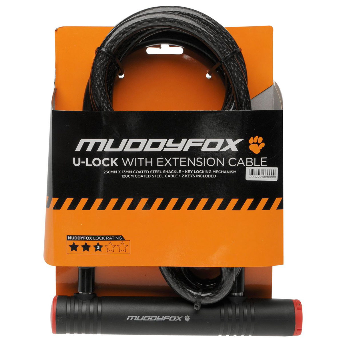 muddyfox bike lock