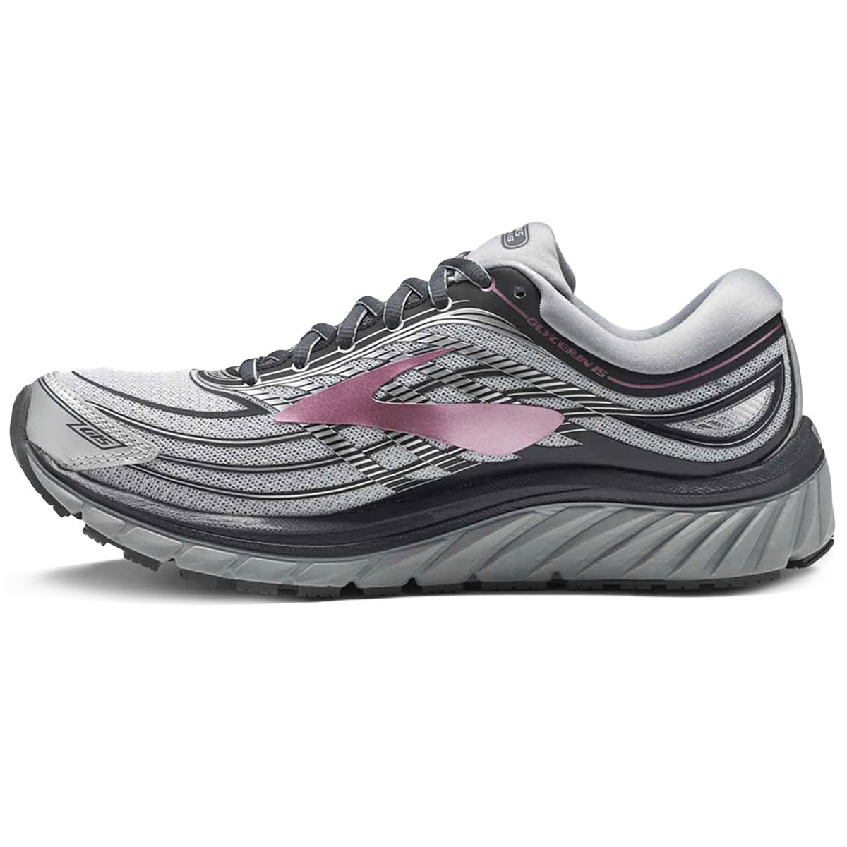 brooks glycerin 15 womens silver