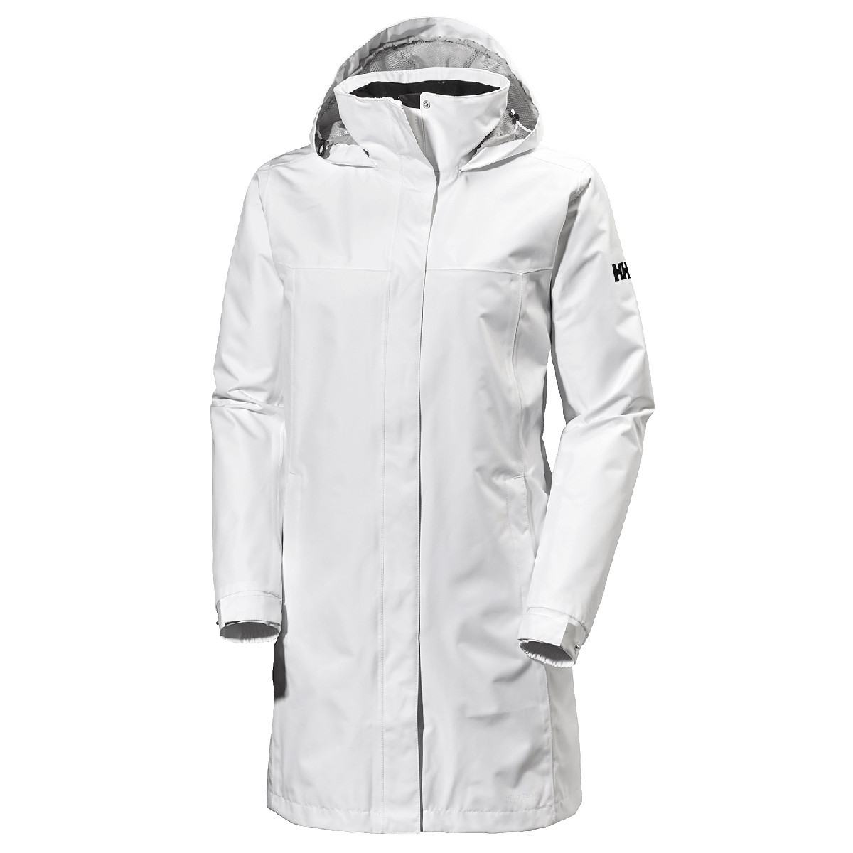 white rain jacket womens