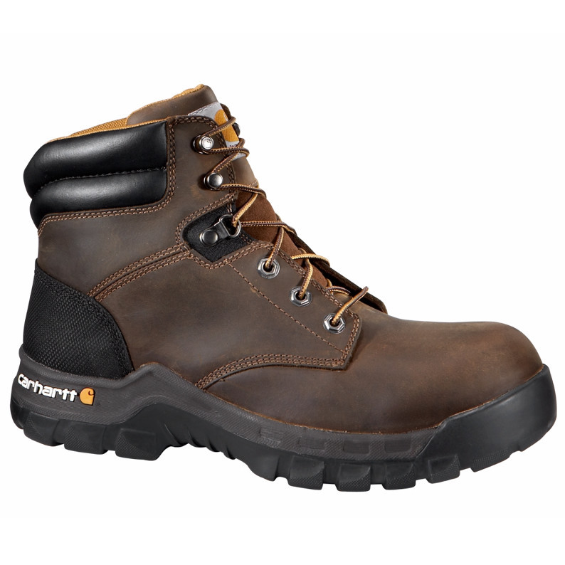 Carhartt Men’s 6-Inch Rugged Flex Non-Safety Toe Work Boots, Brown