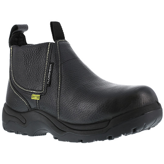 Florsheim Work Men’s Hercules Steel Toe Quick Release 6″ Metatarsal Work Boot, Black