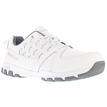 Reebok Work Men’s Sublite Work Steel Toe Athletic Oxford Sneaker, White