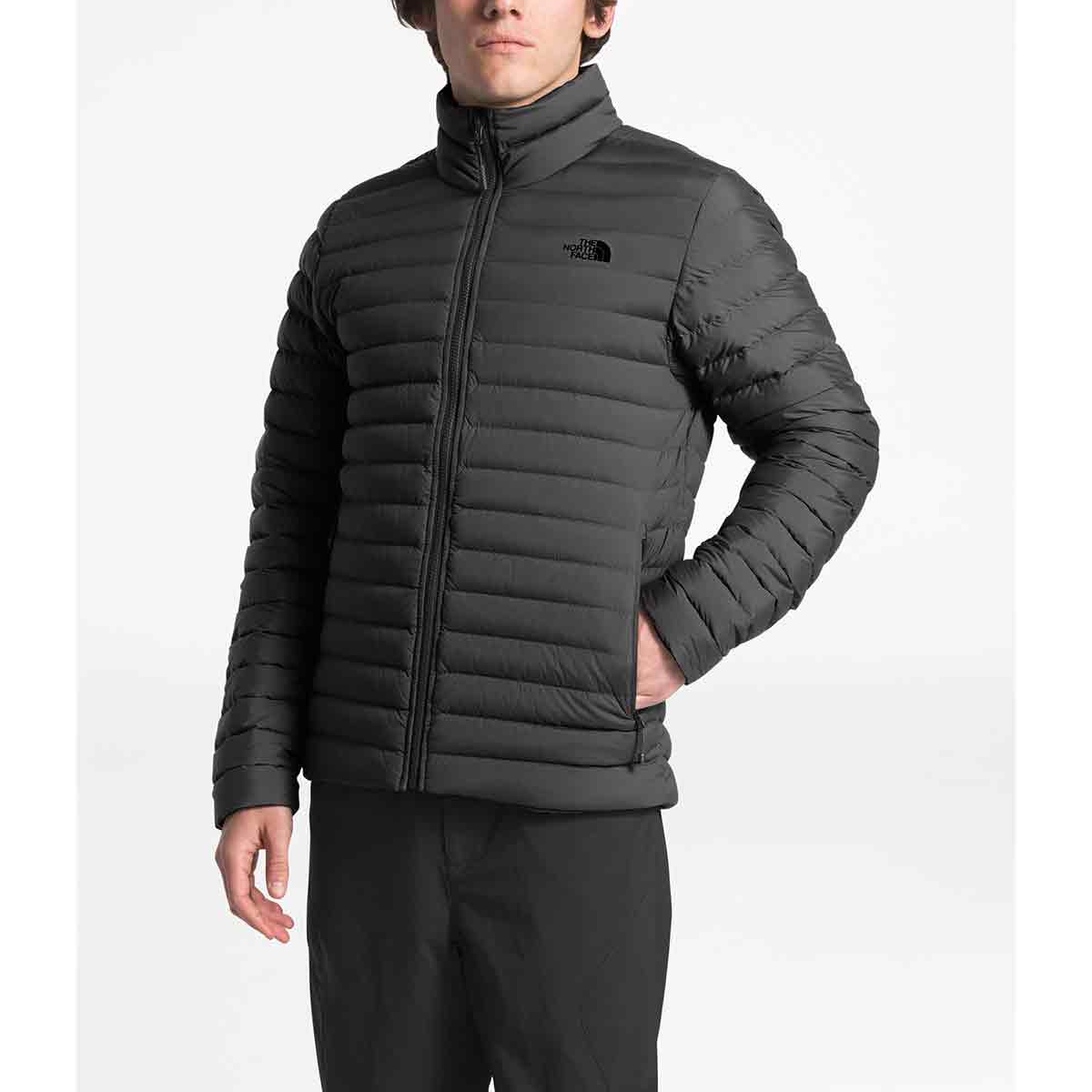 north face men's stretch down vest