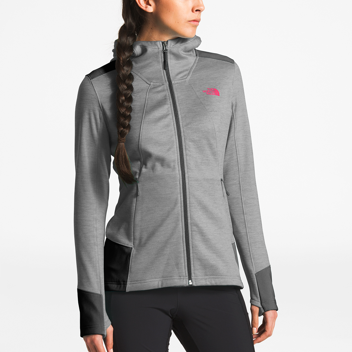 the north face women's shastina stretch full zip fleece jacket