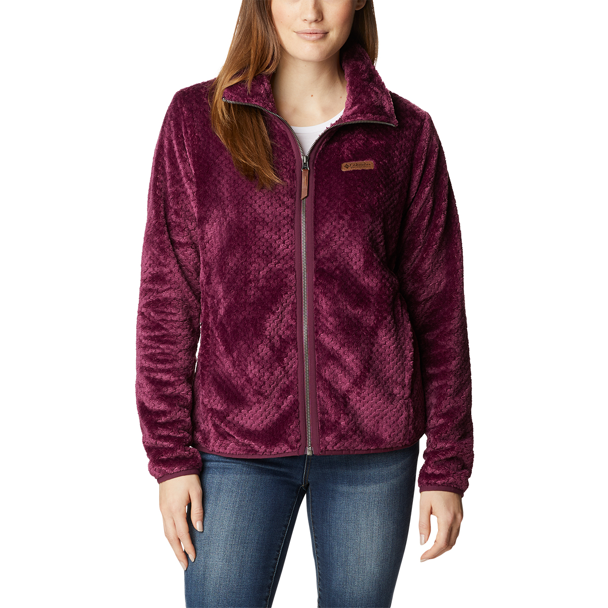 Columbia Women’s Fire Side Ii Sherpa Full Zip Fleece Jacket – Size XL