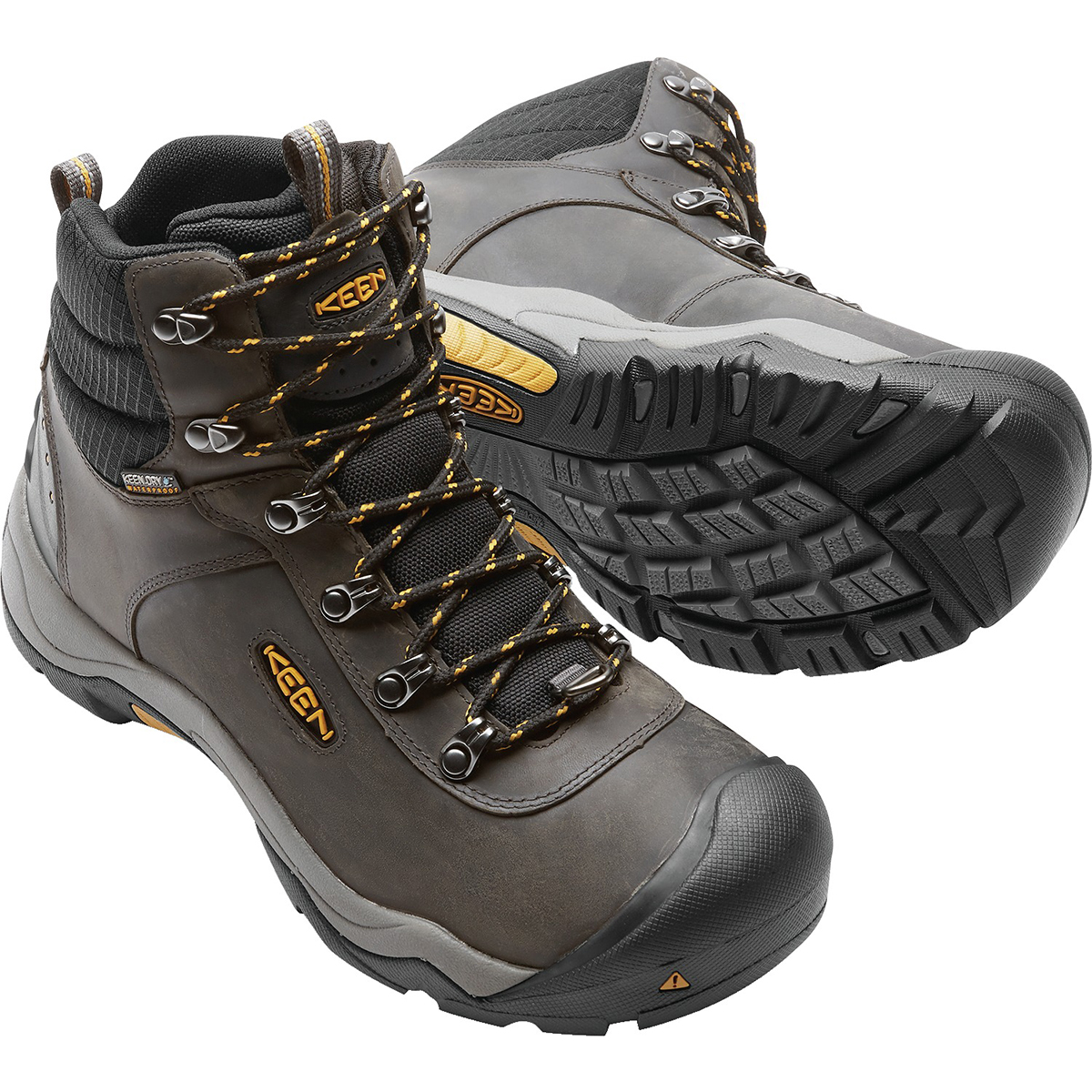 keen men's revel iii waterproof winter boots