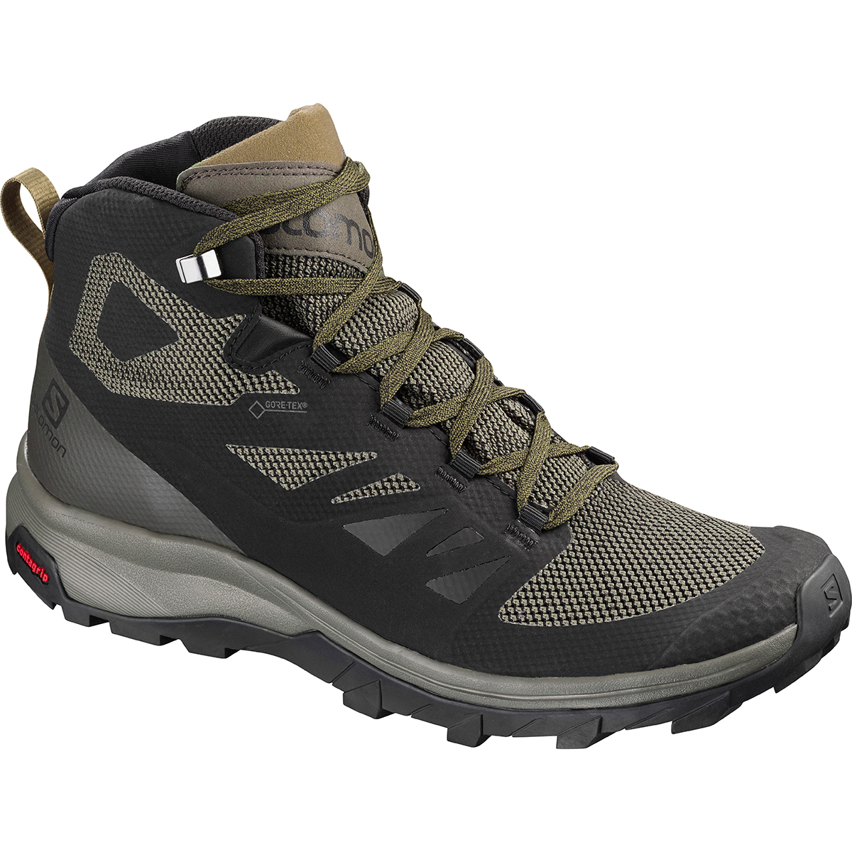 Salomon Men's Outline Mid Gtx Waterproof Hiking Boots - Size 13