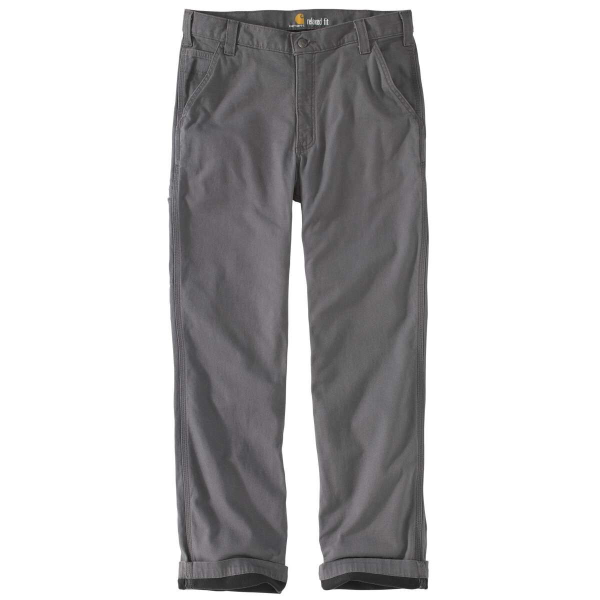 Carhartt Men's Rugged Flex Rigby Dungaree Knit Lined Pants