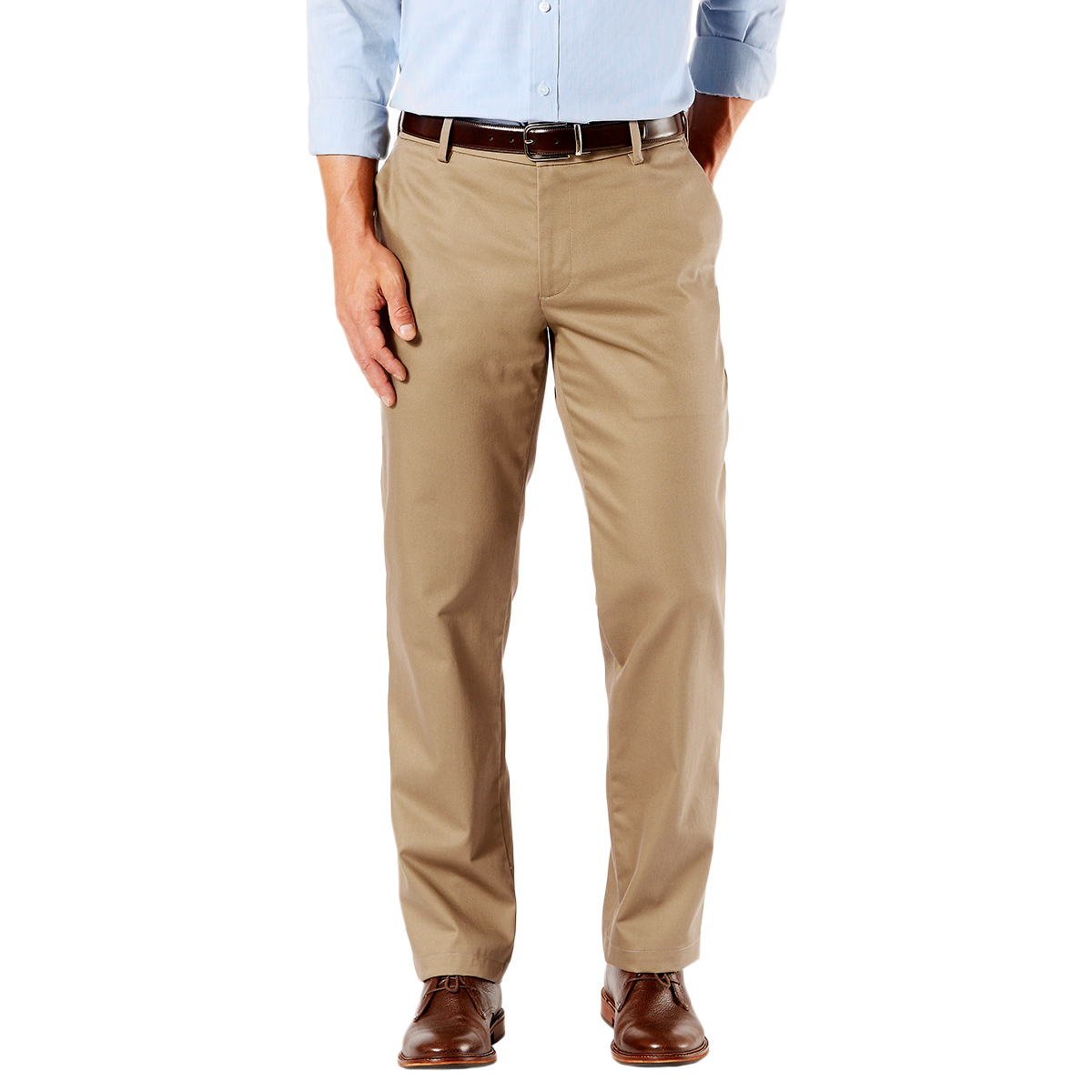 Dockers Men's Signature Khaki 2.0 Straight Flat-Front Creaseless Pants