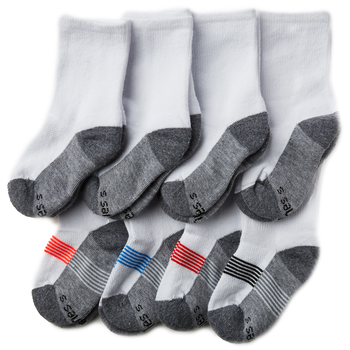 Hanes Boys' Ultimate Crew Socks, 8-Pack