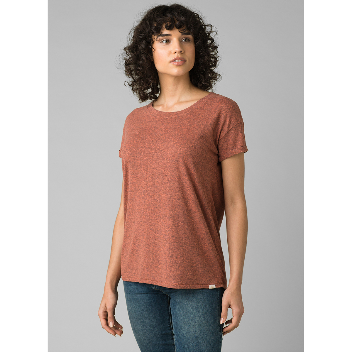 Prana Women's Cozy Up Tee -Canvas Htr