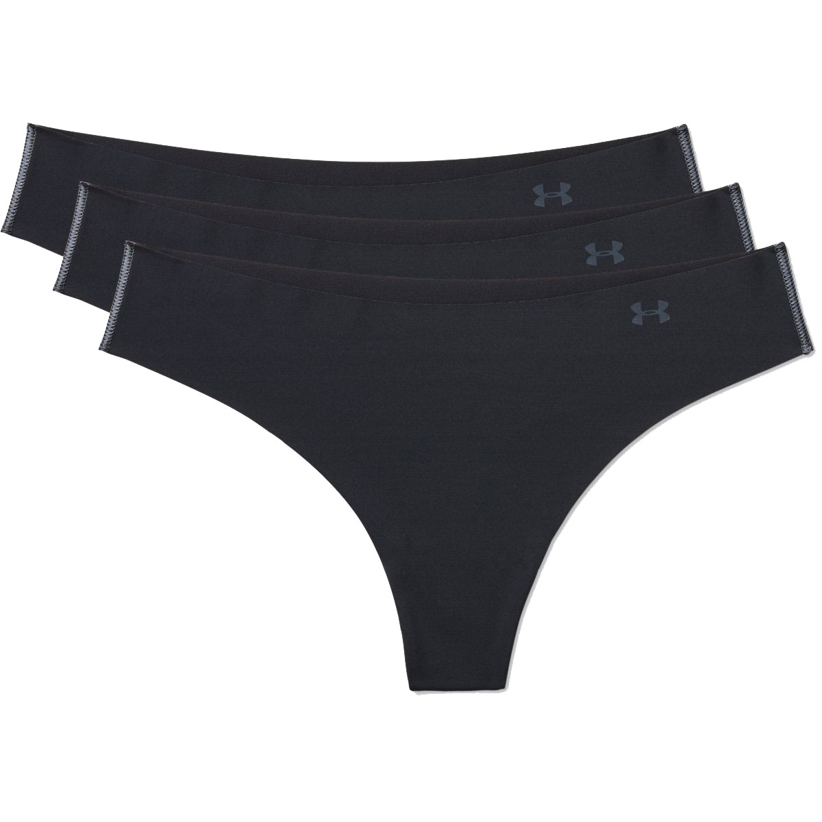 Under Armour Women's Ua Pure Stretch Thongs, 3-Pack