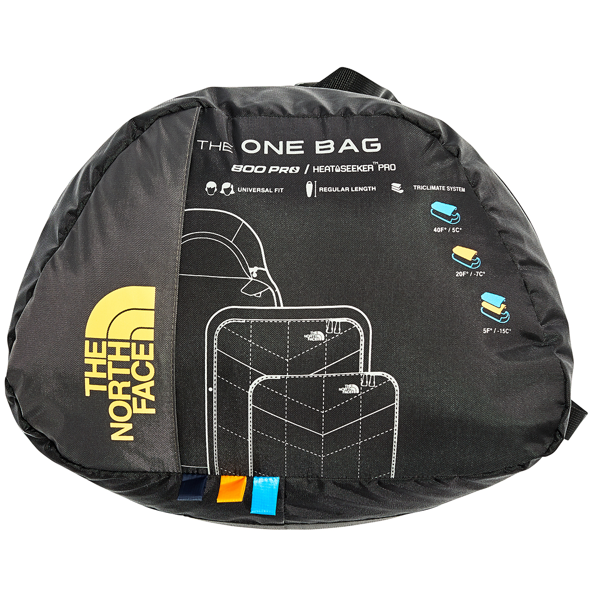 north face one bag sleeping bag