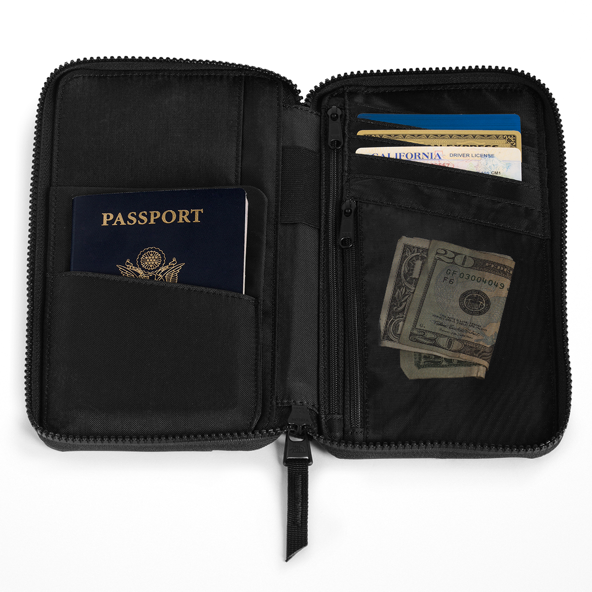 the north face stratoliner passport wallet