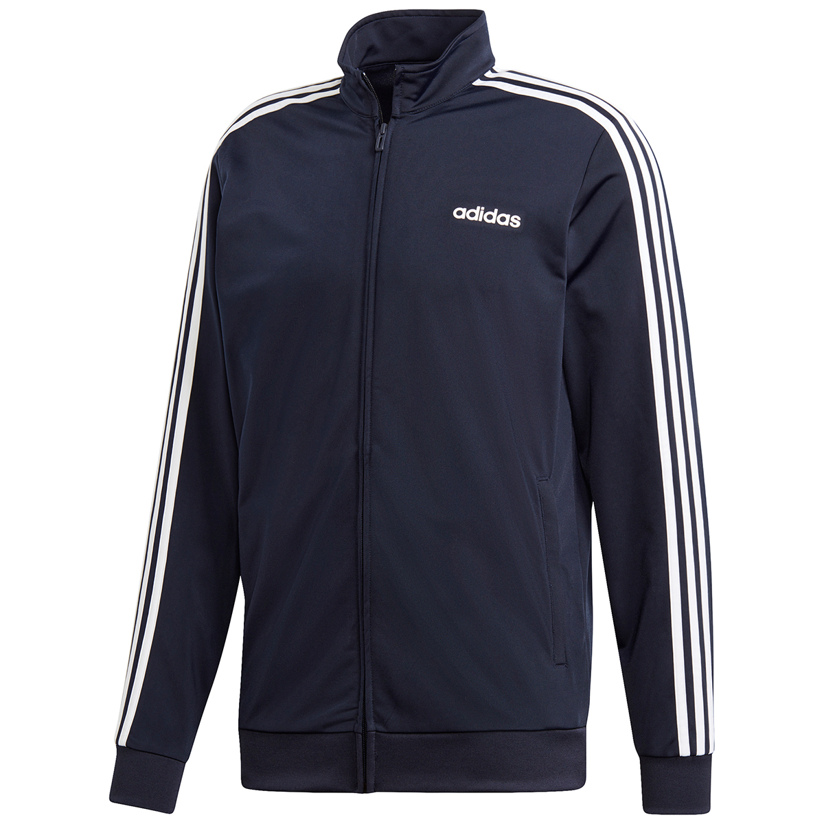 Adidas Men's Essential 3Stripe Tricot Track Jacket