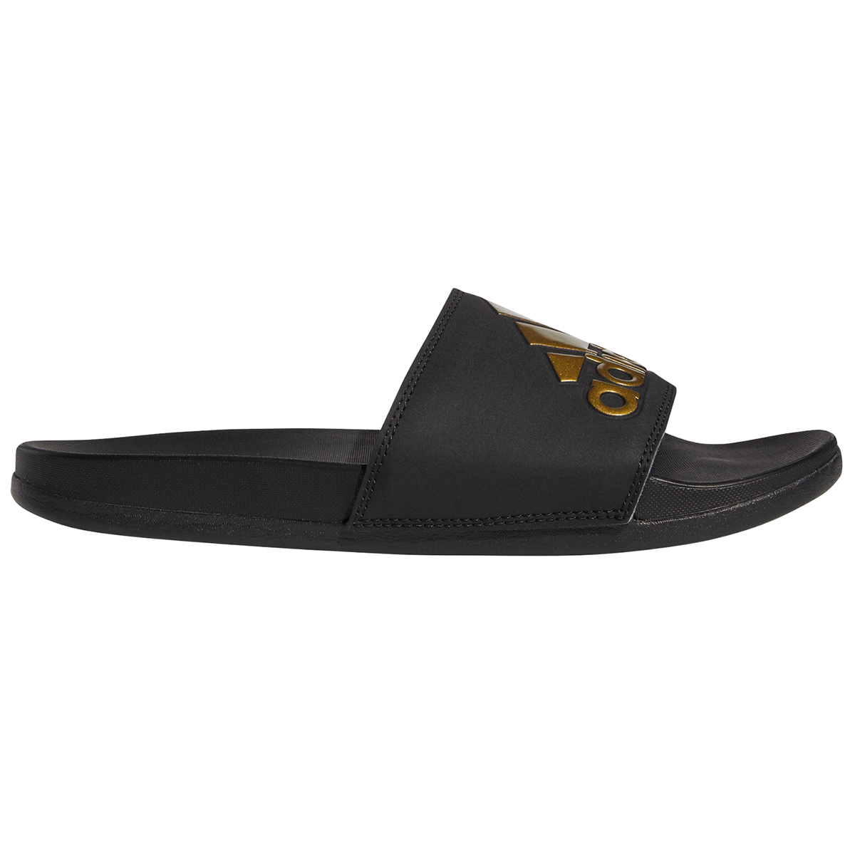 Adidas Men’s Adilette Cloudfoam Plus Logo Slides – Size 14