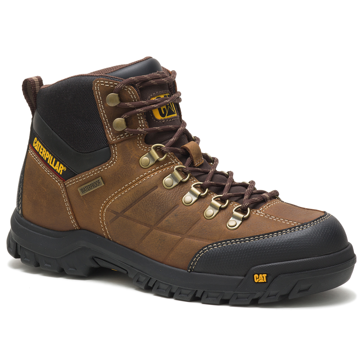 CATERPILLAR Men’s 6 in. Threshold Waterproof Work Boots