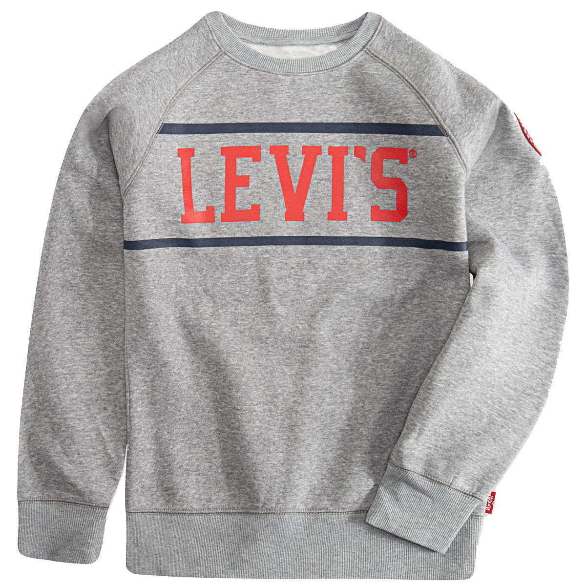 Levi's Big Boys' Cory Fleece Long-Sleeve Pullover - Size S