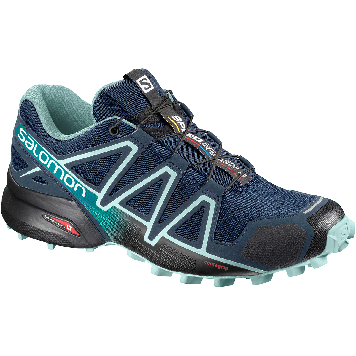 Salomon Women's Speedcross 4 Trail Shoes, Wide - Size 10