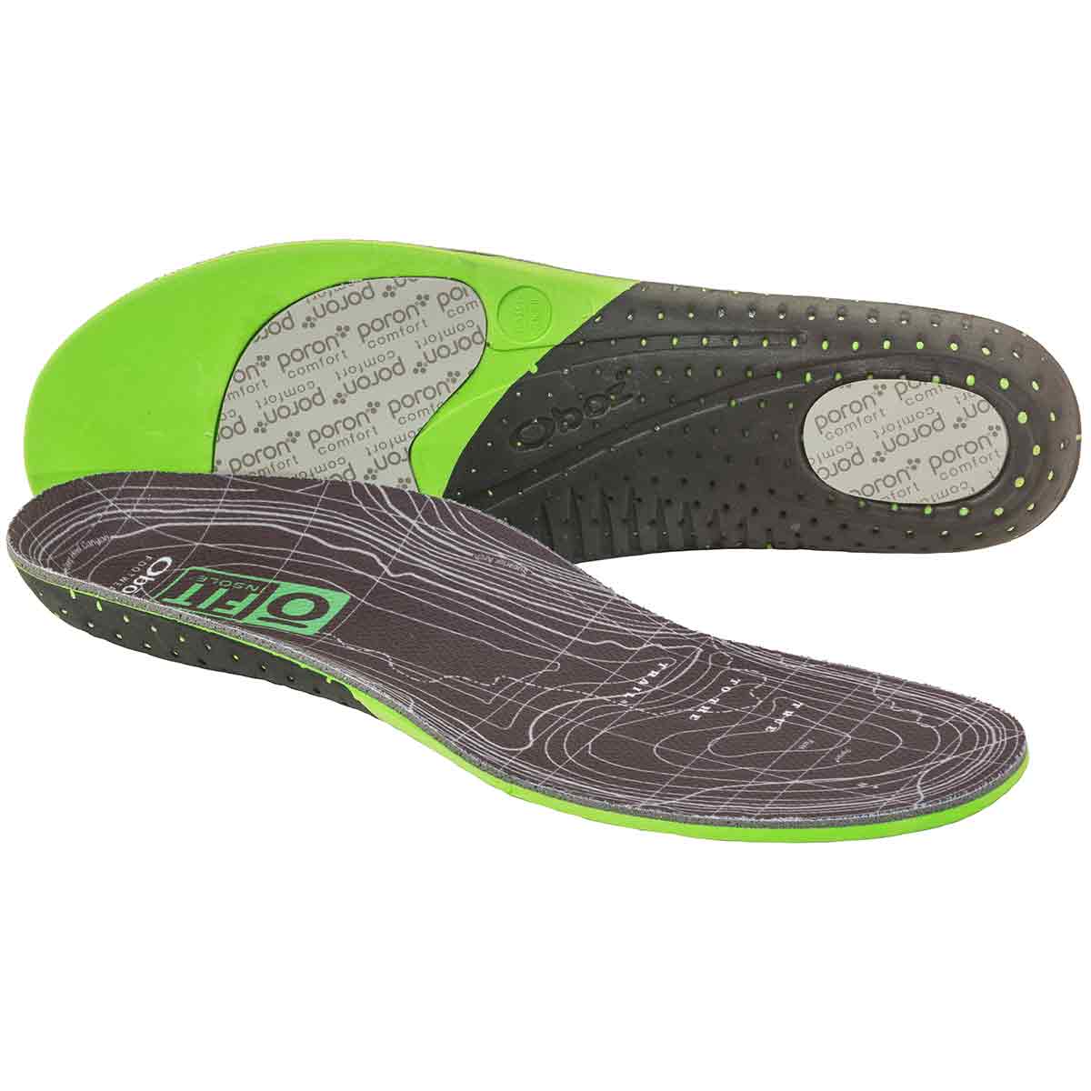 Oboz O Fit Insole Plus Medium Arch - Size XXS