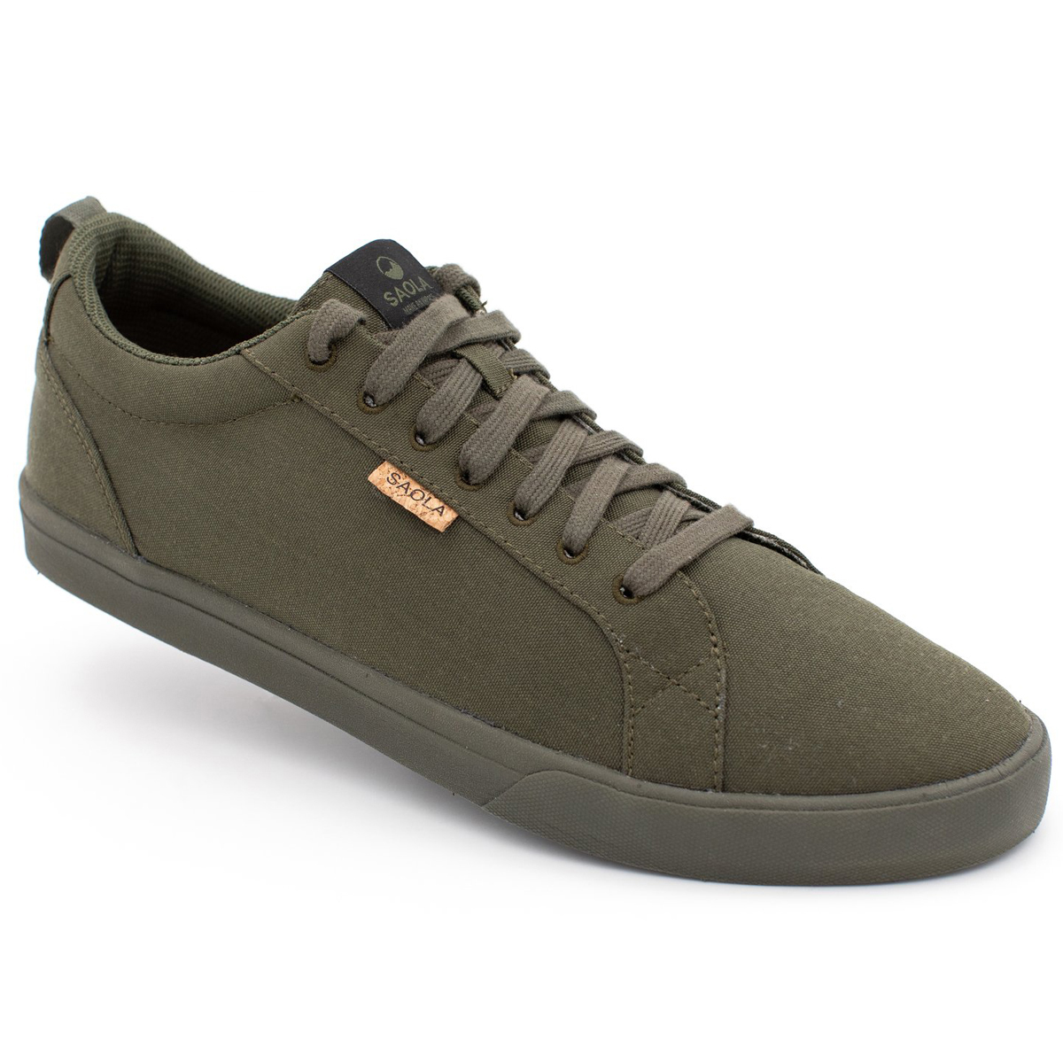 Saola Men's Cannon Canvas Lace Up Shoes - Size 9