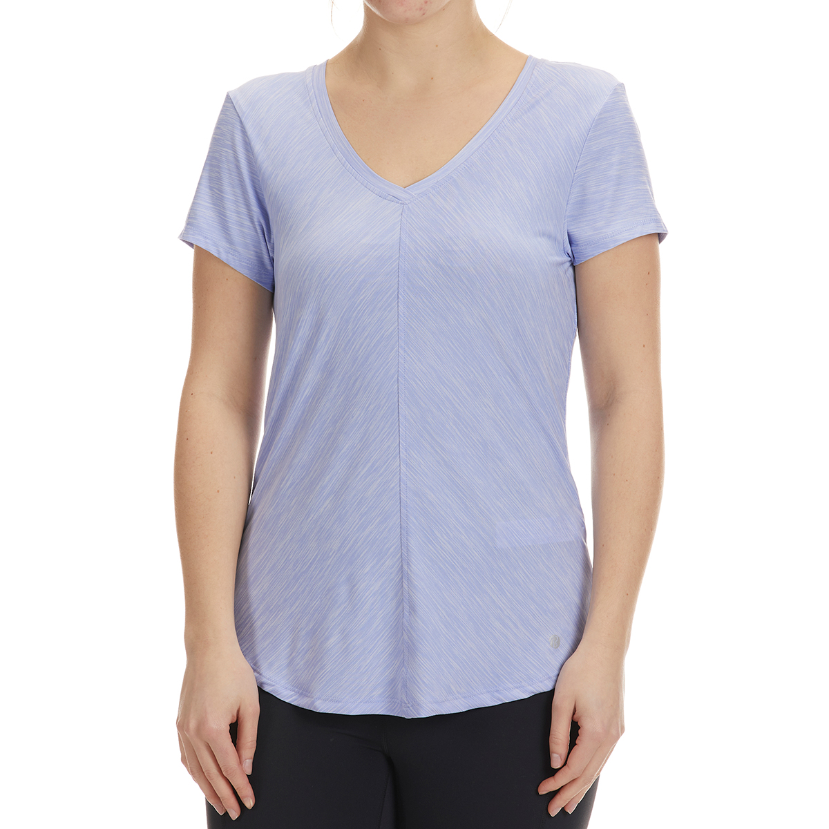 Bally Total Fitness Women's Mitered Short-Sleeve Tee