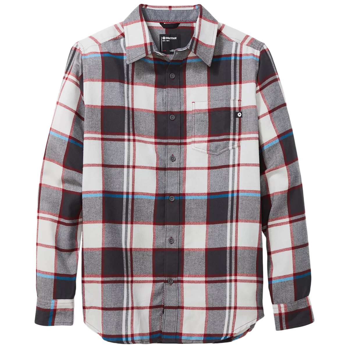 Marmot Men's Fairfax Flannel Long-Sleeve Shirt - Size XXL