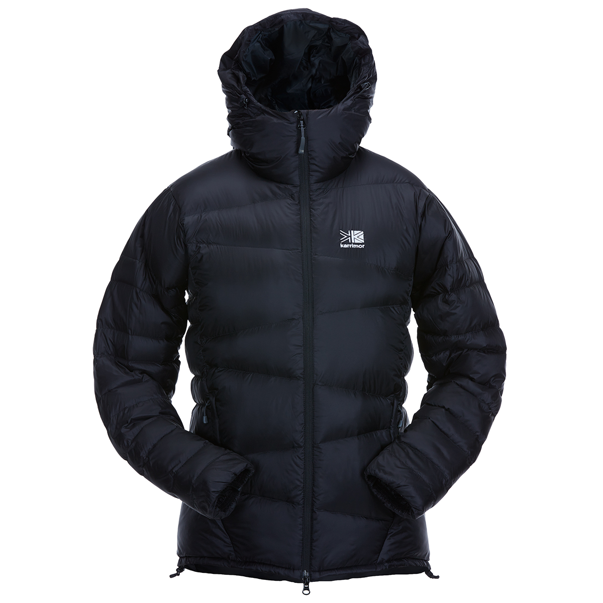 Karrimor hooded hot sale down jacket mens