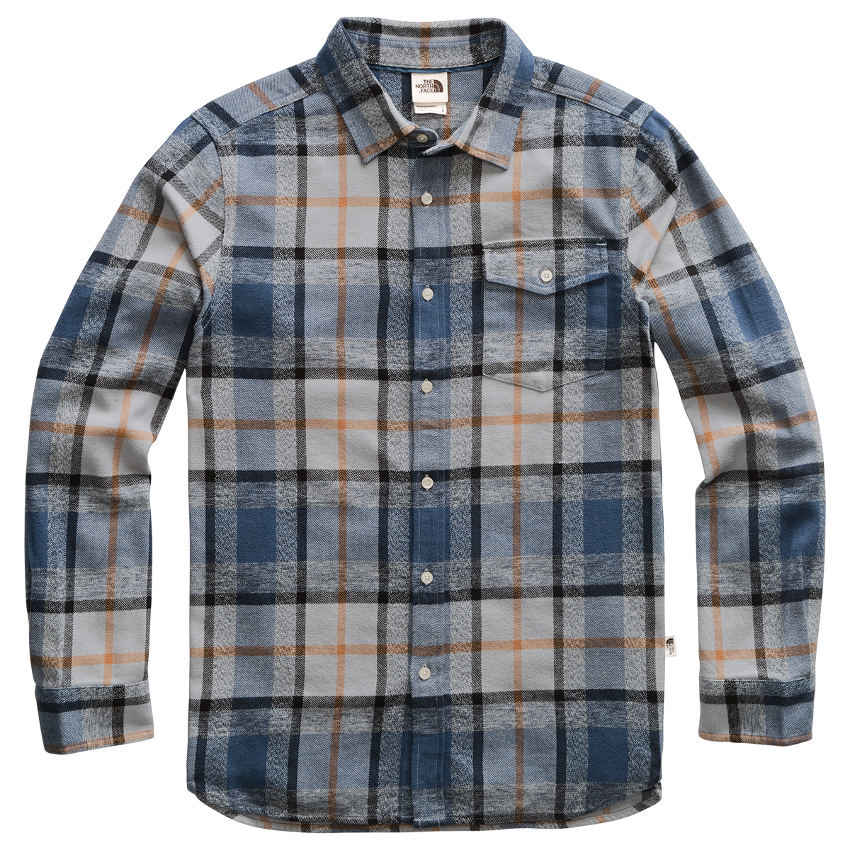 north face men's arroyo flannel