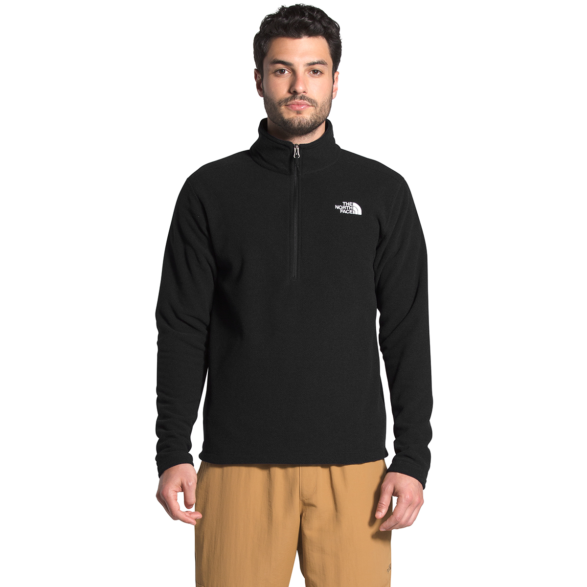 The North Face Men's Textured Cap Rock 1/4-Zip Fleece - Size XL