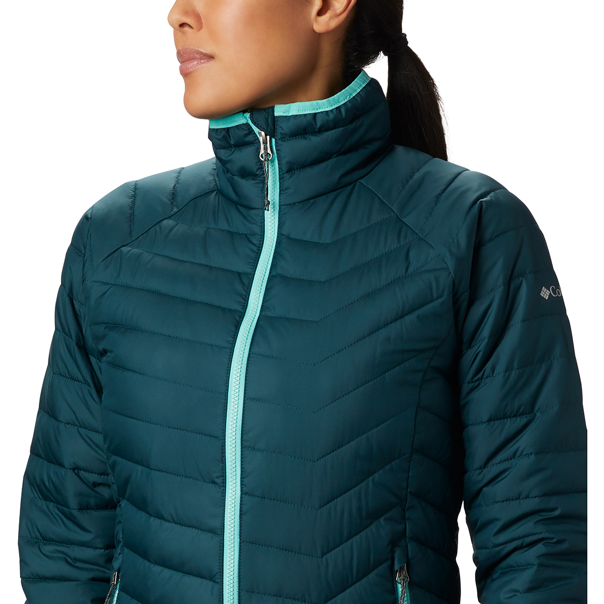 Chaqueta polar - Mujer - Columbia Powder Lite Fleece Marino - 1803811467