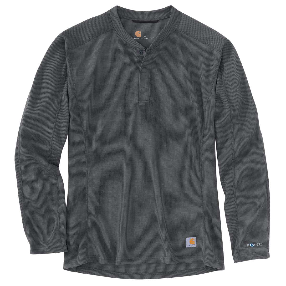 Carhartt Men’s Base Force Midweight Classic Henley Shirt