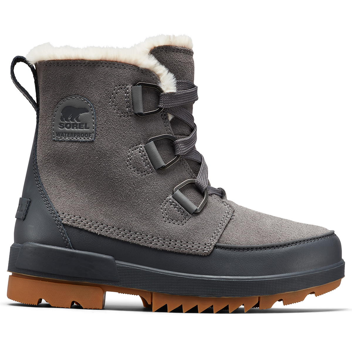 Size 10 SOREL Tivoli IV Waterproof Winter Boot in Quarry at Nordstrom, 