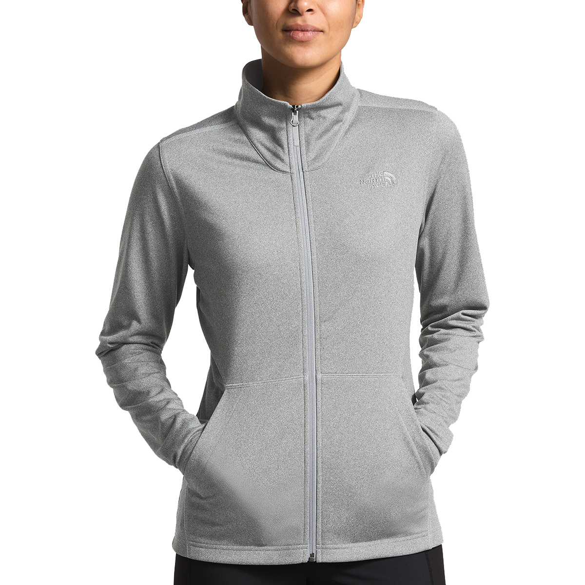 the north face women's mezzaluna full zip hoodie