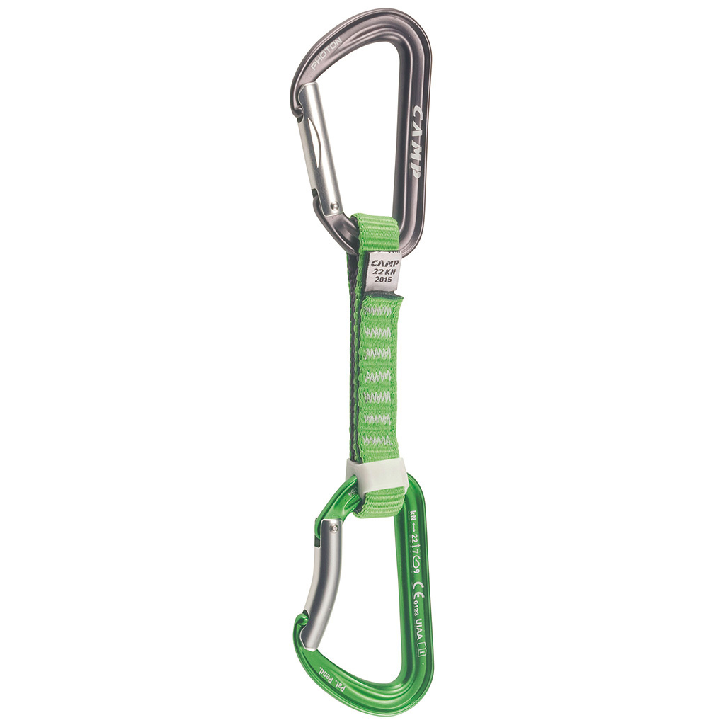 Camp Usa Photon Mixed Express Ks Quickdraw Lock Carabiner, 11 Cm.