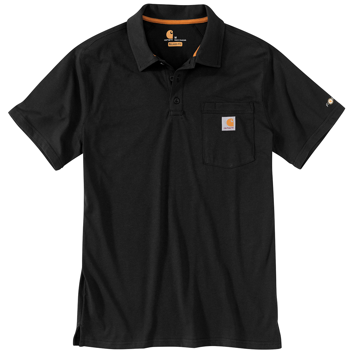 Carhartt Men’s Force Relaxed Fit Midweight Short-Sleeve Pocket Polo