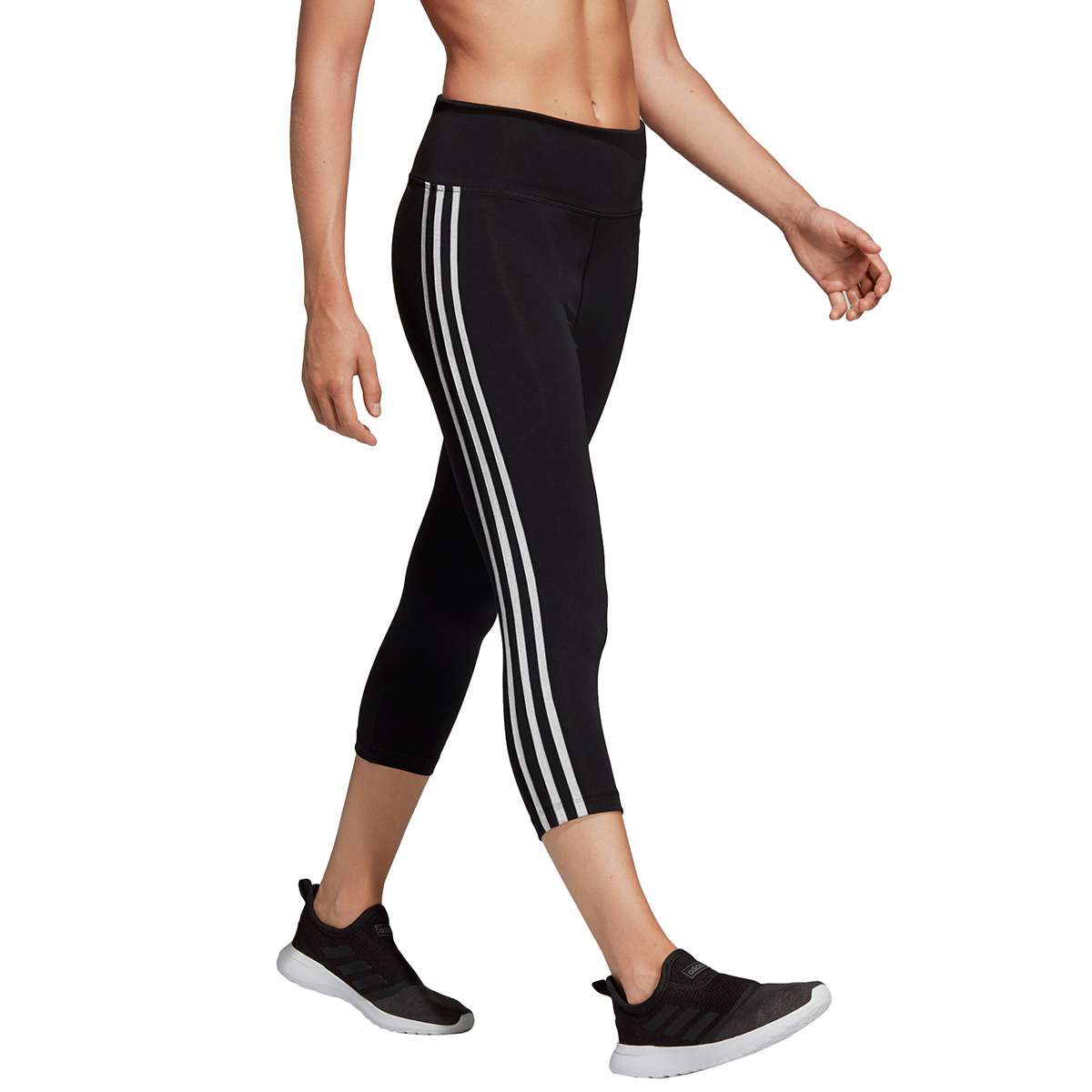  adidas Womens Training Designed 2 Move 3 Stripe Long