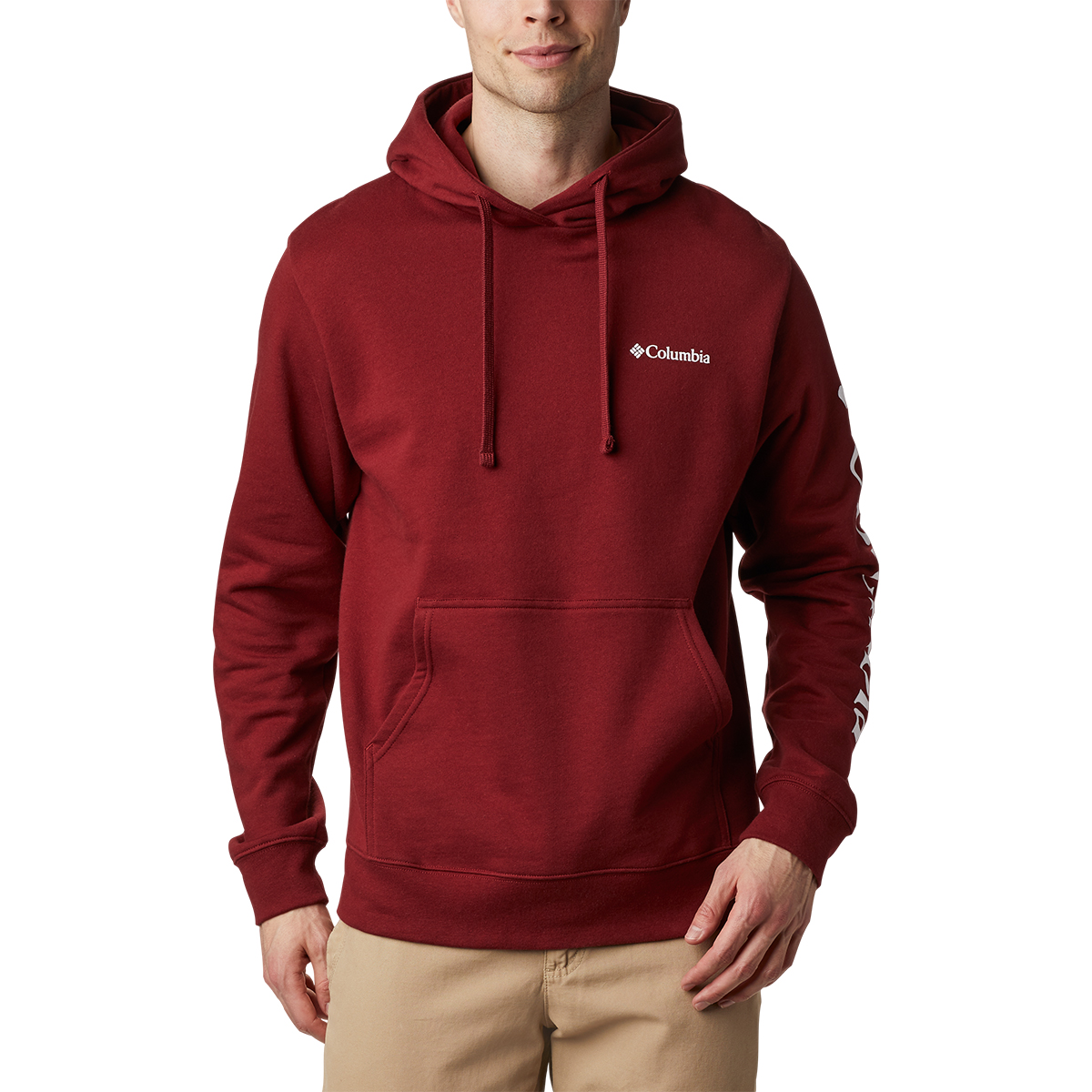 Columbia Men’s Viewmont Ii Sleeve Graphic Hoodie – Size XL