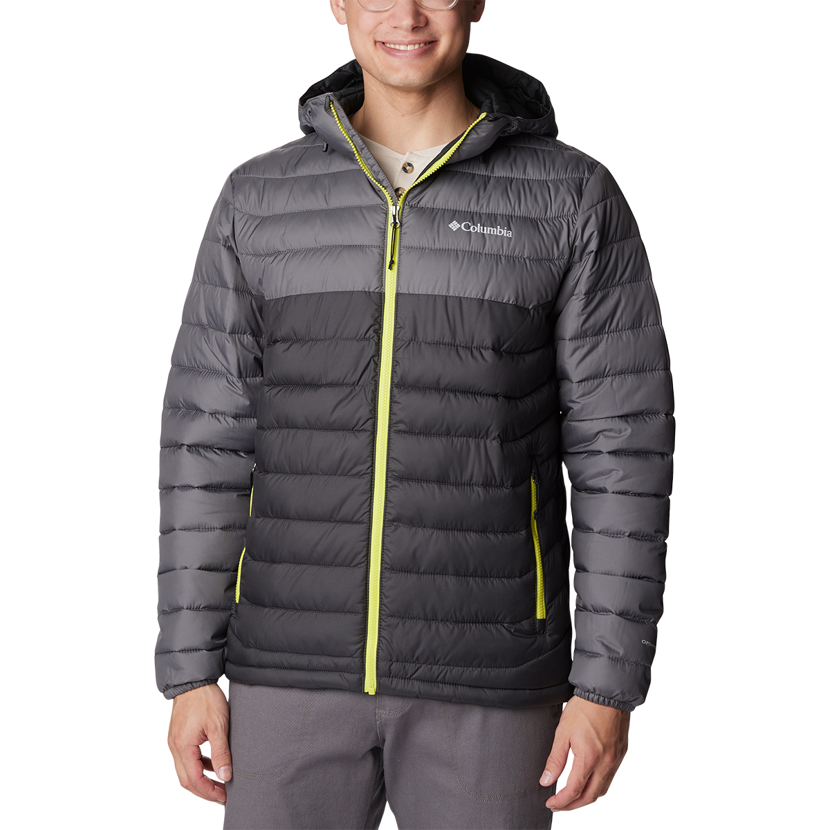 Columbia Men's Powder Lite Hooded Insulated Jacket