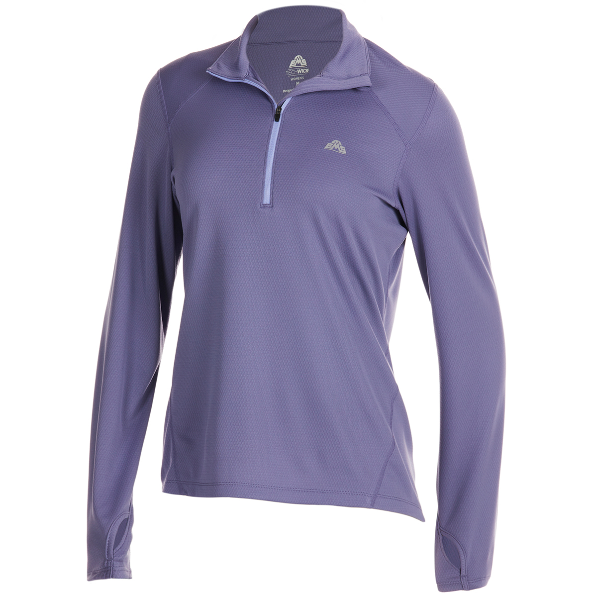 EMS Women's Medium Weight Synthetic Base Layer 1/2-Zip Pullover