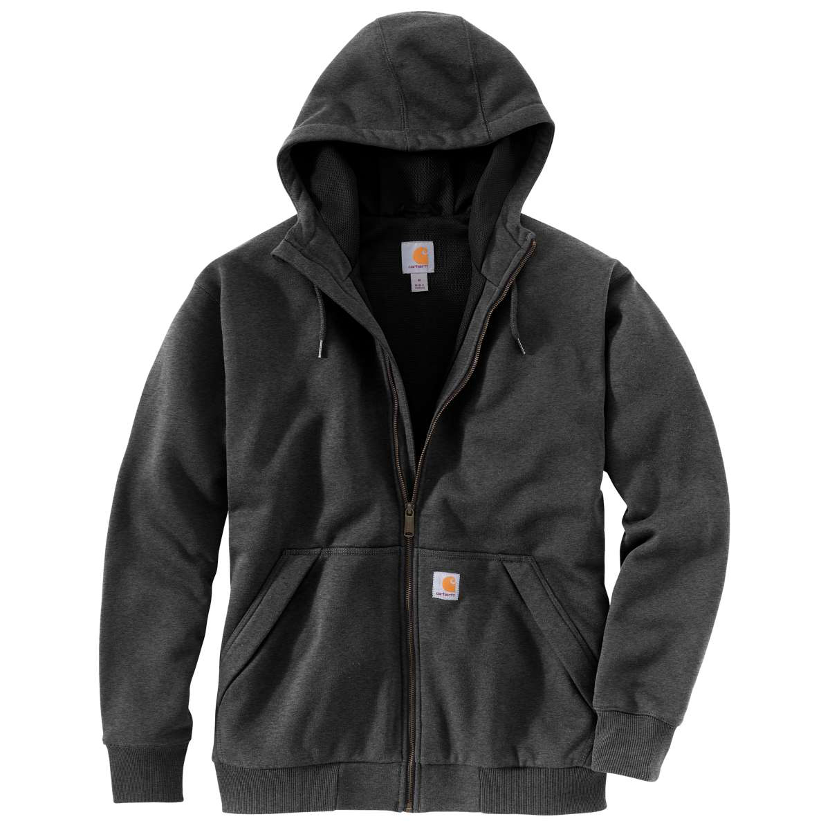 Carhartt Men's Rain Defender Full Zip Thermal Hooded Sweatshirt