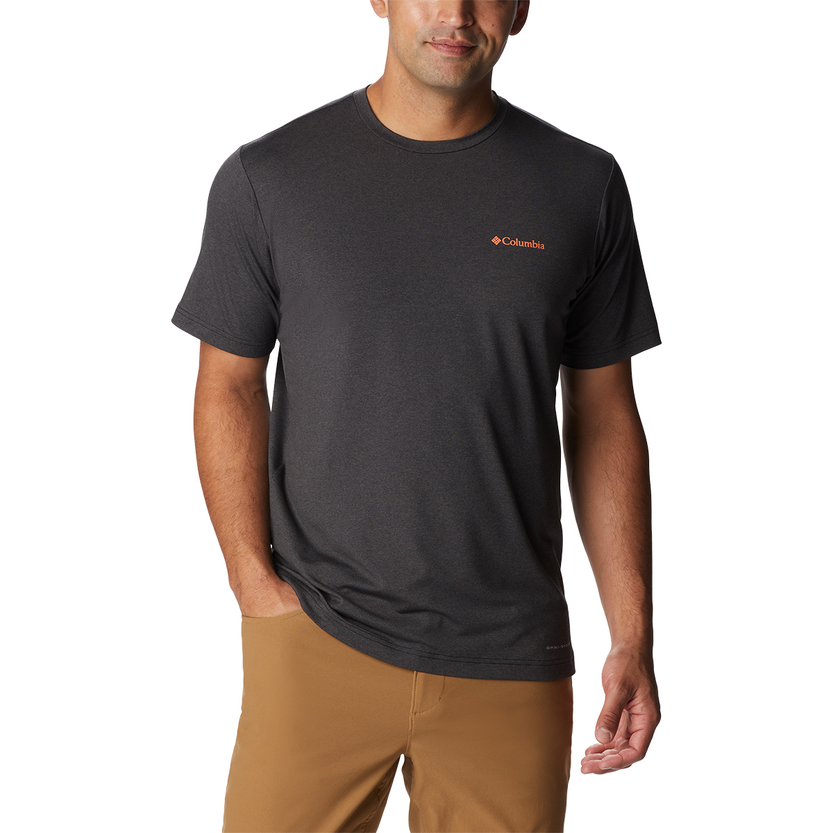 Columbia Men's Tech Trail Short Sleeve Graphic Tee - Size S